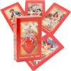 Generic Mazzo di tarocchi, carte Oracle, gioco di divinazione, set di tavole per destino inglese con tema San per feste in famiglia, intrattenimento, adulti principianti, lettura della