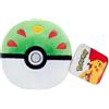 Pokémon Pokemon Peluche Pokeball da 10,2 cm, morbido giocattolo imbottito con fondo ponderato (Friend Ball)