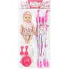 Generico GENERIC Set Di Auto Bambole | Bambola Per Bambini Con Accessori Per Passeggini | Set Da Passeggino Per Bambola | Giocattoli Adatti Per Il Gioco Di Ruolo, La Stanza Dei Bambini, Le Idee