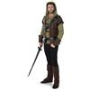 Karnival Costumes Robin Hood, Costume da Carnevale da Uomo, Principe dei ladri, Costume da Adulto