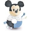 Clementoni - 17339 - Disney Baby Mickey Morbido Anello Sonaglino - Gioco Neonato, 100% Lavabile, Bambino 0-18 Mesi