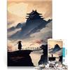 LKASGCBY puzzle 1000 pezzi per adulti Tanjiro, l'ammazza-demoni anime Giocattoli di gioco impegnativi è ideale come regalo per tutta la famiglia 38x26cm