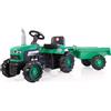 Dolu Oyuncak San.Ve Tic.A.S. - 8053 Trattore con Pedale Ride On Con Rimorchio, Verde