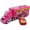 Yestree Auto da corsa per bambini, giocattolo Cars, set da 2 pezzi, veicoli, figurina, furgoni, modellino auto, bambini, compleanno/ricompensa (n. 35)
