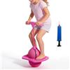 Generico Hopping Ball Toy - Balance Jumping Exercise Ball for Kids Play | Inflatable Bouncy Seat with Handle Grip, Inflatable Bounce Seat, Active Indoor Outdoor Activity Toy for Preschool Backyard Fun