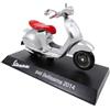 OPO 10 - Collezione Scooter in Miniatura 1/18 Compatibile con Piaggio Vespa 946 Bellissima Grigio/Rosso - 2014 - Ves1001