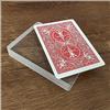 ZQION Mazzo di carte realistico in vetro, trucco magico - Omni Deck, Ice Bound, Close Up Card Illusion, accessori Gimmick Sign, Clear Block Magic