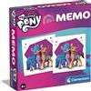 Clementoni - 18122 - Memo - My Little Pony - Gioco di Memoria E Associazione, Carte da Accoppiare, Gioco di Carte, Gioco Educativo Bambini 4 Anni, Gioco da Tavolo per Bambini - Made in Italy