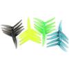 Yvxotrxnk 4 paia di eliche Tri-Blade da 5 pollici per Nazgul F5, 5140 3 blade Props con foro da 5 mm, FPV Racing & Freestyle Drone Upgrade/Replacement Parts (4 paia F5 Gray)