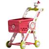 Luwecf Mini Carrello della Spesa per Bambini, Set da Gioco per Divertirsi al Supermercato, Solo Carrello