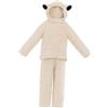 Colcolo Costume da Agnello per Bambini Costume da Pecora Carino per Bambini per Giochi di Ruolo e spettacoli teatrali, M