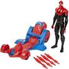 SPIDER-MAN Hasbro Marvel-Action Figura Spider-Man da 30 cm con Veicolo, A8491