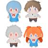 Xinnice Anime Plush Ikari Shinji/Nagisa Kaworu/Ayanami Rei/Asuka Langley Soryu Soft Figura Animale Cuscino Decorazione Auto Pillow Regalo