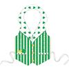 Beistle 360 DEGREES Grembiule folletto San Patrizio adulto - Verde - Taglia Unica