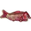 Inzopo Foglio di ferro vintage Wind-up Big Fish Mangiare Piccolo Pesce Giocattolo di latta da collezione