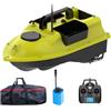 DYJD GPS Smart-RC - Esca senza fili, 2 kg, ricarica automatica, 500 m, distanza Angel Nest Boot (giallo)