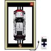 NNIESSD Pannello da parete a LED per modello Lego 42096 Racing, pannelli decorativi per display da parete per auto Lego, regalo (solo parete espositiva, NO modello) (opzione 1)