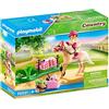PLAYMOBIL Coutry 70521, Pony German Riding Giocattolo per Bambini dai 4 Anni