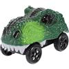 LRXIYODE Auto Dinosauro Elettrica Luce, Veicolo da Pista in Abs