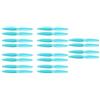 Gemfan 10 Pairs Gemfan 6042 6.0x4.2 FPV PC 2 Propeller Prop CW CCW for 2407-2408 Motor for RC Drones Quadcopter Frame (Blue)