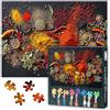 TISHIRON Set di 1000 pezzi per adulti, spezie colorate, puzzle 1000 pezzi da cucina, spezie puzzle, giocattolo per la famiglia, adatto per notti di gioco, dimensioni uniche per esercizi mentali, 70 x 50 cm