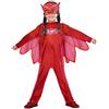 amscan Costume da Gufetta SuperPigiamini per bambino - Rosso - 7-8 anni (122-128 cm)