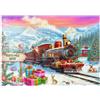 MyPuzzle.com MyPuzzle Treno Di Natale Al Polo Nord - Paesaggio Invernale Festoso - Premium 1000 Pezzi Puzzle - MyPuzzle Collezione speciale di Puzzle Galaxy