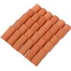 Toddmomy Set di 60 Piastrelle in Miniatura Effetto Tegole per Modellismo Casa delle Bambole, in Argilla Arancione Design Realistico per Hobby DIY e Sviluppo Manuale