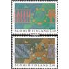 Prophila Collection Finlandia 1144-1145 (Completa Edizione) MNH ** MNH 1991 European World Space (Francobolli per i Collezionisti) Spazio