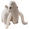KUKUShining Peluche Di Mammut, Morbido Tenero Elefante Di Peluche Giocattolo Imbottito Bambola Soffice Da Collezione Per San Valentino E Compleanni(Gray)