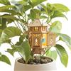 Silvergear Crafts&Co® Mini Casa sull'Albero | Kit DIY Wooden Treehouse con LED e Sistema di Irrigazione Automatica | Modellino in Legno da Assemblare | Pavilion | 27x16x8.3 cm