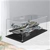 AZIZAT Vetrina per display in acrilico trasparente. Scatola da esposizione per Lego 76042 Super Heroes Shield Helicarrier modello di costruzione (solo scatola di immagazzinaggio) (3 mm)