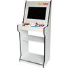 ETIK ONFIRE GAMES | Cabinato Arcade Made In Italy | Console Completa Con Monitor 22 | Oltre 10.000 Giochi Inclusi | Versione Bianco Personalizzabile