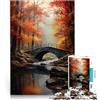 KGUHVFTK Puzzle da 2000 pezzi per adulti " Paesaggio autunnale" Fatto di carta，per 14+ Decorazione della casa Buon regalo。misurare：70x100cm/27.5x39.3pollice