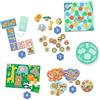DJECO MEMO, Loto, Domino - Animali Selvatici - 5 Giochi