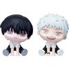 Anjinguang Yoshiki Tsujinaka Figures Hikaru Indo Action Figure Cute Look Up Anime Figurine Cartoon Cake Topper Ornamento Collezione per i fan 6 cm (2,36 pollici)