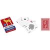 Masenghini: Carte da Gioco Poker Cavallino Oro Plastica Rosso