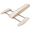 ELErc Dancing Wings Hobby RC Outrigger Gamberetti Barca in legno 495 mm Sponson Race Boat Kit da costruire per adulti (B064)