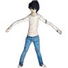 Anjinguang Light Yagami - Figura L di peluche di anime, figure di azione girevoli, cuscino di cartoni animati, figura di anime per decorazione della casa e divano