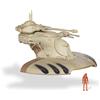 Jazwares Star Wars Micro Galaxy Squadron AAT Battle Tank - Veicolo di classe Starfighter da 12,7 cm con accessorio da combattimento Droid da 1