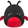 Squishmallows Originale coccinella Trudy da 30,5 cm con ali maculate, peluche ufficiale Jazwares