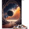 CARGIS Puzzle da 1000 pezzi Puzzle della fine dell'universo per adulti Puzzle di cartone Buon regalo per adulti Bambini （Dimensioni 26x38 cm）