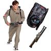 Disguise 120139T - Costume ufficiale Ghostbusters Afterlife Movie Tuta con Proton Pack Gonfiabile Spengler, multicolore, medio