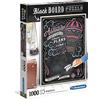 Clementoni - 39478 - Black Board Puzzle - Never Stop Exploring - 1000 pezzi