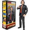 Figures Toy Company Ultimate Commentator Annunciatore con articolazione Deluxe per WWE & AEW Wrestling Action Figure