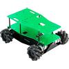 Yahboom DIY RC Robot Tutto in Metallo kit Telaio Sospensione Auto 520 DC Motore Remoto Controllo