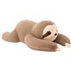 Generico Peluche Ponderato, 350 G Morbido Giocattolo Procione Koala Bradipo, Terapia Pressione Profonda Ansia Stress, Confortevole Abbraccio Bambini Adulti, Confezione Compressa, 30 Cm