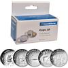 Generisch 10 capsule per monete da 25 euro 2025 santi tre re - Serie Natale Grips 30 di Leuchtturm