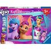Ravensburger - Puzzle My Little Pony, Idea Regalo per Bambini 5+ Anni, Gioco Educativo e Stimolante, 3 Puzzle da 49 Pezzi, 21x21 cm