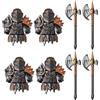 Torquino Set di blocchi da costruzione per armatura medievale cavaliere medievale, set di accessori, regalo per adulti (32 pezzi)